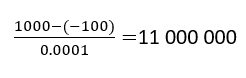 This incremental will require a number of iterations proportional to the wished precision