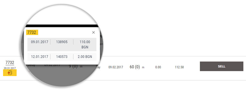 After the aggregation, any investor can see in his portfolio the annexes related to any single purchase